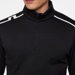 Vinnie Quarter Zip Mid Layer Svart