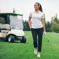 Virtue Polo V-Neck Vit