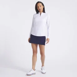 W Houndstooth 1/4 Zip