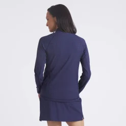 W Houndstooth 1/4 Zip