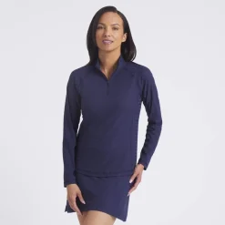 W Houndstooth 1/4 Zip