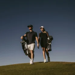 W Tech Dress Zip Collar Svart