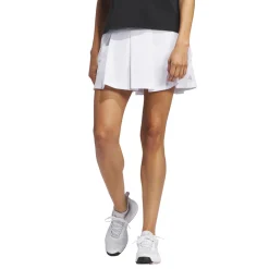 W Ultimate Tour Pleated Skirt Vit