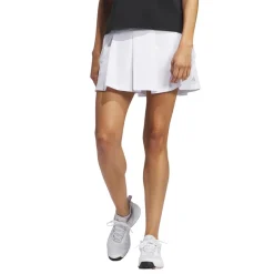 W Ultimate Tour Pleated Skirt Vit