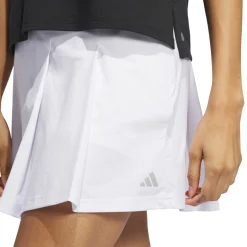 W Ultimate Tour Pleated Skirt Vit