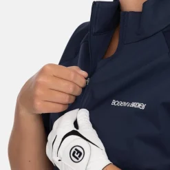 W Windbreaker SS 1/4 Zip Blå