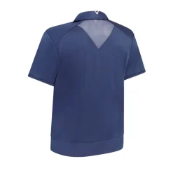 Waist Length Ss Top Blå