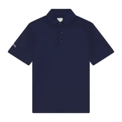 Youth Unisex Solid Polo Blå