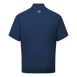 Zephyr Ss Windshirt Blå